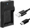 NB-11L Chargeur USB pour Canon IXUS 132, 150, 155, 160, 170, 275 HS Chargeur de batterie avec port Type-C Compact PowerShot A2300, A2500, A2600 ELPH 110 HS, 115 IS, 130 IS, 320 HS