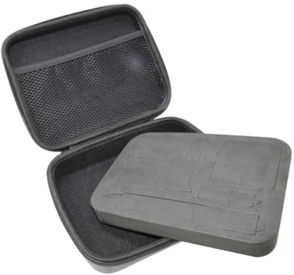 Housoutil Nylon Sportkameratasche Aufbewahrungsbox Mit Reißverschluss Kompatibel Für Insta One r Schutz Vor Kratzern Und Stößen Platz Für Speicherkarten Und Akku