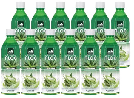 Tropical Aloe Vera Original Drink mit Stückchen 500ml 12er Pack