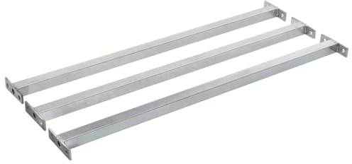 Generico Barre di Sicurezza per Finestra Regolabili 3 pz 710-1200 mm,Argento,4.62kg,144516