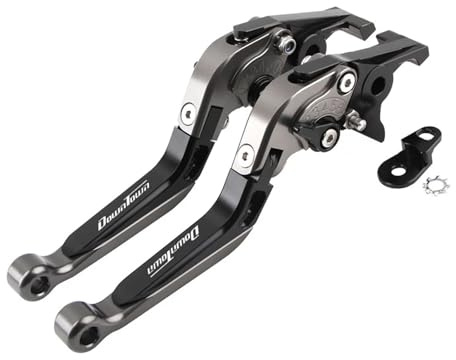 Zusammenklappbare, ausziehbare Motorrad-Kupplungs- und Bremshebel aus Aluminium mit Parkfuß für Kymco Xciting 250300500400 Downtown350 bremsgriff