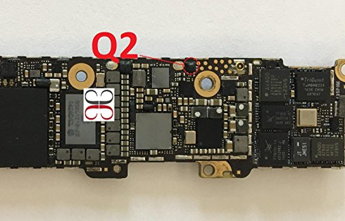 GIGABUE Q2 CSD68813W10 4 Pin SMD IC Chip Charging Triode para placa base para iPhone 5S