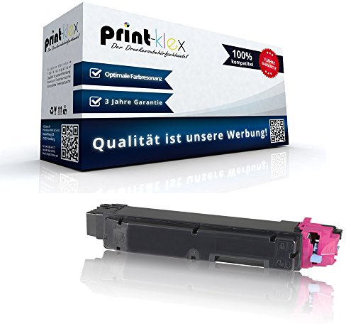 Print-Klex Tonerkartusche kompatibel für Kyocera Copystar M6035 cidn M6535 cidn P6035 CDN TK 5150 TK5150 TK-5150 Magenta Rot - Office Light Serie
