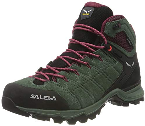 Salewa Alp Mate Mid Women's Damenwanderstiefel, Schwarz, 6