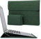 HYZUO 15-16 Inch Laptop Sleeve Case with Stand Feature for MacBook Pro 16 M4/M3/M2/M1 2025-2019, XPS 15, MacBook Pro 15 2015-2012, Samsung Galaxy Book Flex 15, Midnight Green