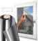 Gutsbox Film Fenetre Miroir Anti Regard, Film Solaire Fenetre Anti Chaleur 90x200cm, Brise Vue Fenetre Anti UV avec Couteau pour Salon, Chambre, Bureau, Hôtel
