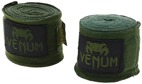 Venum Bandages de Boxe Kontact - Kaki/Noir - 4 M