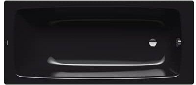 Kaldewei Badewanne Cayono Modell 748, 160 x 70 x 40 cm schwarz