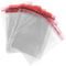OliveBird 100 Stk. Selbstklebende Tüten Transparent Selbstschließende Zellophantüten mit Peel & Seal Verschluss Größe 15cm x 20cm + 3cm Flap Plastiktüten Cellophantüten