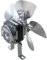 Moteur ventilateur frigo avec support de montage 220v moteur refrigerateur 25-90w congelateur armoire froid evaporateur
