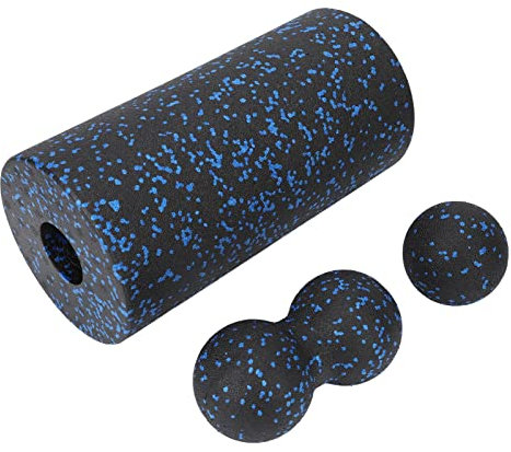 Fascia Starter Set Fascia Rolls Fascia Balls pour des Adhérences Tendues, Fascia Training Set Fascia Roll Duoball de Fascia et de Régénération Musculaire