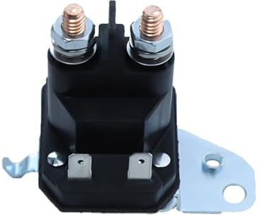Haishine Solénoïde de Démarreur, 12V Relais de Solénoïde Tondeuse à Gazon pour Cub Cadet XT1 XT2 Enduro RZT LT1 ZT1 ZT2 MTD Troy-Bilt Craftsman Yard Man Machines Zero Turn 725-06153A 725-06153