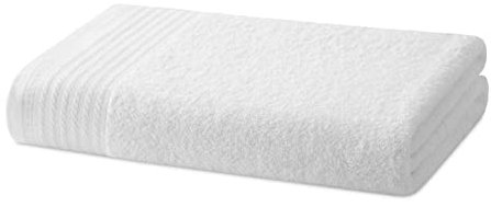 Degrees home - Grand Ensemble de Serviettes de Douche - Ensemble de Serviettes de Bain - 1 Grande Serviette de Douche - 100% Coton - 480 g/m2-95x140 cm - Blanc