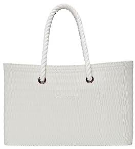 O bag - Shopper Bag Beach Latte aus compound termoplastik für weiblich