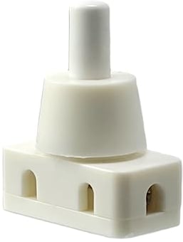 Einbau Druckschalter für Lampen 250V 10A weiß