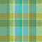 Garnier Thiebaut Tischdecke Mille Petales Chloraphylle, beschichtet (175 x 175 cm)