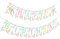 Kunst Geburtstag Party Dekorationen Mädchen Pastell Kunst Happy Birthday Banner Vorbespannt Macaron Crayon Geburtstag Banner für Regenbogen Kunst Malerei Zeichnung Künstler Thema Geburtstag Party