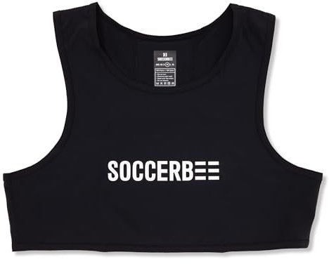 SOCCERBEE Vest - Dedicated GPS Tracker Vest for Outdoor Team Sports Athletes such as Football, Rugby, Hockey and Lacrosse (Large)