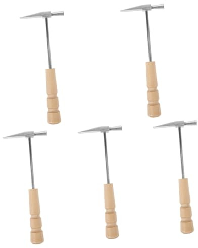 BESTonZON 5 Stück Kalimba Stimmhammer Schlaginstrument Tragbares Hammerinstrument Hammer Stimmhämmer Stimmhammer Kalimba Hammer Werkzeug Klangwartungshammer Klangwartungswerkzeug