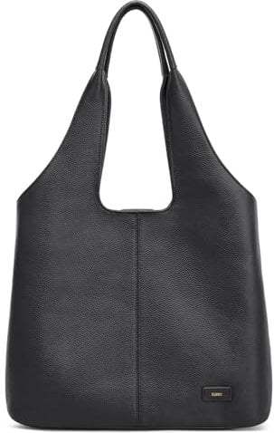 Kattee Leder Tragetasche Geldbörse für Damen Leder Tragetaschen und Hobo Schultertaschen Großes Fassungsvermögen für Laptop