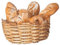 Tradineur - Figura de Cesta con Pan en Miniatura para Belén - Fabricado en Marmolina - Adorno Divertido para Nacimiento, Navidad, decoración Tradicional