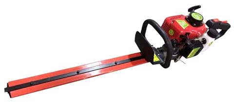 Zweischneidige Heckenscheren Benzin, Benzin-Heckenscheren mit Doppelmesser, Heckenscheren mit Einzylinder-Zweitaktmotor, Heckenscheren mit 3500 U/min, 22,5 cc, 180°-Schwenkgriff