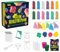 ccuzs Handgefertigtes Flummi-Herstellungs-Set, Glitzerpulverball-Kit, interaktive lustige pädagogische Aktivität, kreatives Basteln, DIYs, Hüpfbälle für und Mädchen, Urlaub,