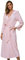 o-day Peignoir pour homme en microfibre de qualité supérieure, pour femme, en microfibre, pour voyage, piscine, salle de sport, doux, peignoir unisexe en microfibre 2.0, rose, L