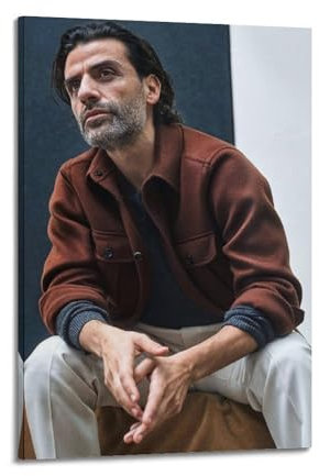 DGYKJTYDW Schauspieler-Poster, Oscar Isaac, dekoratives Gemälde, Leinwand, Wandposter und Kunstdruck, moderne Familienschlafzimmer-Dekoration, Poster, 20 x 30 cm
