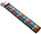 49 Key Roll Up Keyboard Piano, Portable Rechargeable Electronic Hand Roll Piano, Silicone Foldable Hand Rolled Colorful Keyboard Piano Pad, Built in Speaker