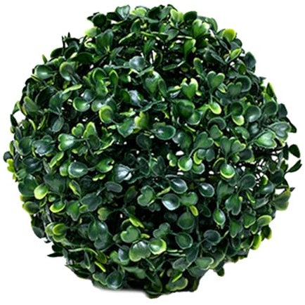 Formschnittkugeln – Künstliche Formschnittkugeln | Kunstkugeln | Künstliche Buchsbaumkugel | Faux Buchsbaum Grün Runde Kugeln | Dekorative Realistische Runde Formschnittpflanze für Haustür, ,
