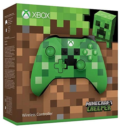 Microsoft Xbox Wireless Controller, Minecraft Grün, Limited Edition