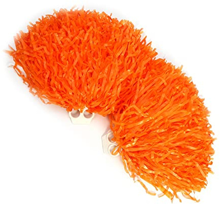 Alomejor Yanmeer 8 Couleurs 2pcs Cheerleading Pom Poms Pompons Sport Danse en Plastique Pom Pom pour Le Sport Spirit Cheering pour Le Jardin d'enfant