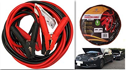 LEDSA MART 6 Metres 800amp Heavy Duty Jump Leads Professional Booster Cables for Cars & Vans