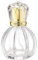 50ml Empty Glass Perfume Spray Atomiser Gold Crystal Cap Oval Bottle
