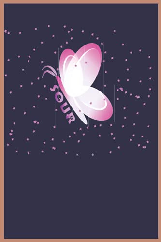 Sour Butterfly notebook : journal, calendar inspired from olivia rodrigo's album: notebook designed with a classical lite gray inside