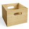 Aufbewahrungsbox & Ordnungsbox M, plastikfrei & umweltfreundliche Box aus 100 % FSC Bambus, stapelbar & robust – Organizer Box für Ordnung in Küche, Büro, Kinderzimmer, Haushalt, Holzbox KD Essentials