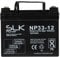 SLK Power Mobility Scooter AGM Battery 1 x 12v 33ah Quality and Performance, Reliable and Long Lasting Replacement Batteries for Electric Scooters and Wheelchairs