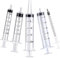 5PCS 1ml 3ml 5ml 10ml 20ml Plastic Syringes Measuring Syringe No Needle Syringe Reusable Syringes Sterile Colostrum For Scientific Lab Baby Medicine Dispensing Liquid Measuring Watering Pet Feeding