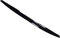 Keenso Auto Heckspoiler Dachflügel, Heckspoilerlippe Heckflügel Gummi Glänzend Schwarz Anti Universal für Auto Spoiler und Flügel