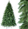 SMEREKA® Künstlicher Weihnachtsbaum 250 cm [Spritzguss 100% Naturgetreue, Made in EU] - Nordmanntanne Tannenbaum Künstlich mit Metallständer - Christbaum Christmas Tree
