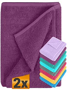 npluseins 2er Pack Auflagen für Sonnenliege und Gartenliege 1594.2319, Stuhl 60 x 130 cm, Beere