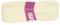 Schrägband 3m x 20mm Baumwolle gefalzt 60 Farben Einfassband Saumband, Farbe:087 cremeweiß