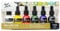 Mont Marte Acrylic Ink Premium 6pc x 20ml (0.7 US fl.oz), Acrylic Inks for Artists, Essential Colours, Ideal for Air Brush, Pouring Art, Scrapbooking, Ink Drawing, Mixed Media