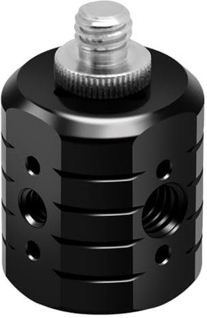 FEICHAO Stativ-Adapter 1/4 Zoll 3/8 Zoll Schraubenloch Verlängerung Halterung für DSLR-Kamera-Monitor Magic Arm, Z51137