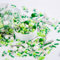 Edible Candy Cake Decoration Green Pearl And Silver Stick 3.52 Ounces Birthday Halloween Thanksgiving Christmas party Team Dinner Cake Cupcake Cookies for Dessert Sprinkles