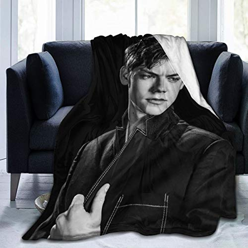 Thomas Brodie-Sangster Fleecedecke, leicht, superweich, gemütlich, Luxus-Bettdecke, Mikrofaser