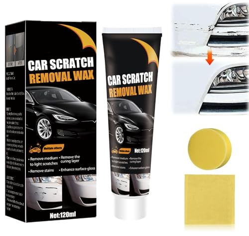 Auto Kratzer Entferner, 120ml Car Scratch Repair Paste, Autolack-Kratzer-Reparatur, Auto Kratzer Reparatur Paste, Scratch Remover, Auto Polish & Paint Restorer für Autos Lackpflege