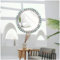 JMITHA Spiegel Rund Runder Spiegel 25cm Rund Wandspiegel Dekorative Wandspiegel HD Glas Flurspiegel Wohnzimmer Schminkspiegel für Badezimmer Schlafzimmer