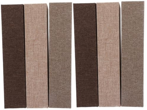 ABOOFAN 6 Stück Imitierte Buchdekoration Dekobücher Für Regale Heimdekoration Kaminsims Dekorationen Für Kamin Schreibtischdekoration Simulationsornament Simulationsbuchmodell